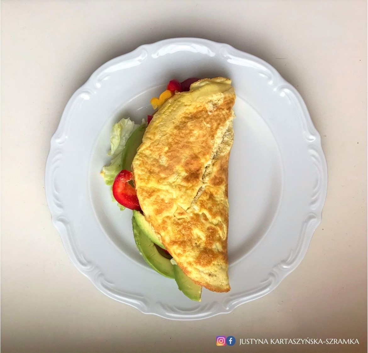 Read more about the article Tortilla jajeczna z superfood