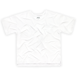 Biały t-shirt z bawełny orga…